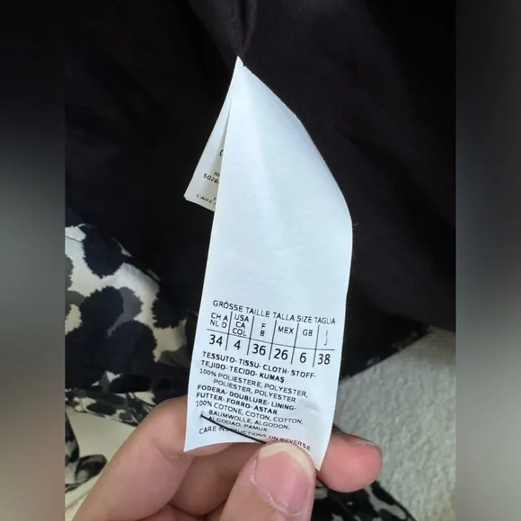 Max Mara Weekend Printed Coat, US4